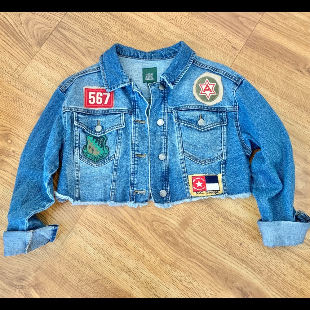 One Of A Kind Wild Fable denim Jacket With Patches
